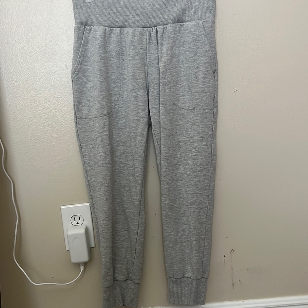 Womens Grey Nike Dri-Fit Sweatpants
